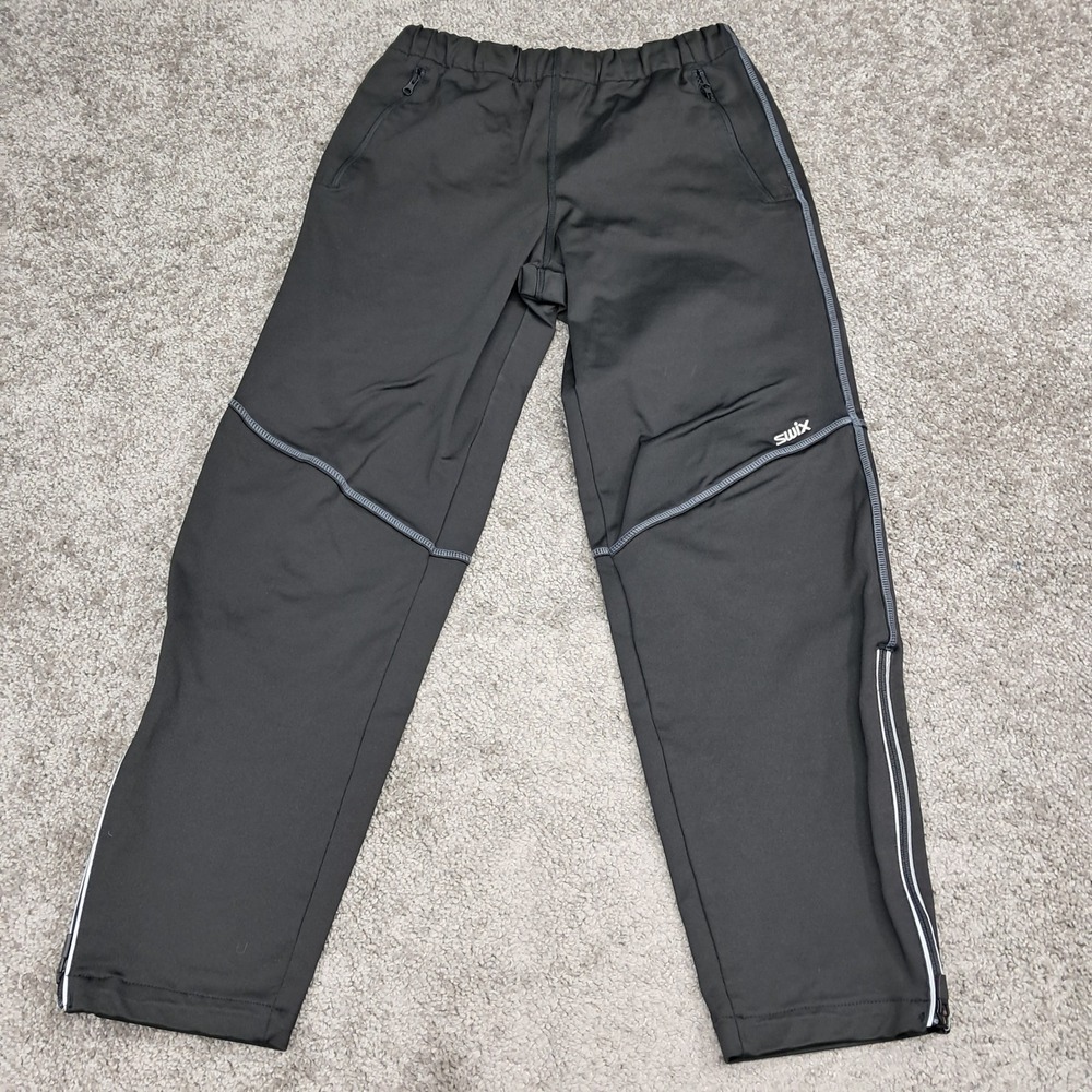 Swix‎ Womens Black Performance Nordic Ski Training Pants Size Medium 22937